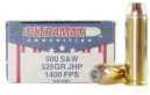 500 S&W 325 Grain Hollow Point 20 Rounds ULTRAMAX Ammunition